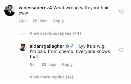 Aidan made some controversial comments on the Internet that earned him huge backlash.